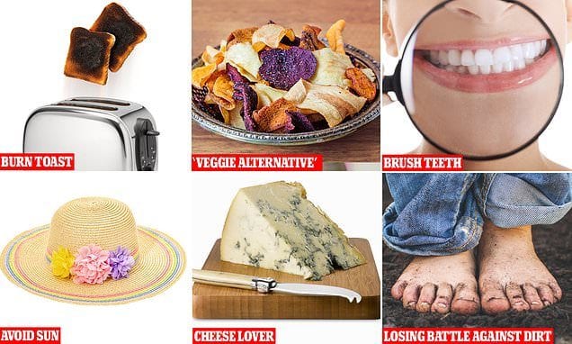 Cut your risk of cancer: Brush your teeth, dont burn your toast, says PROFESSOR ROBERT THOMAS – Daily Mail