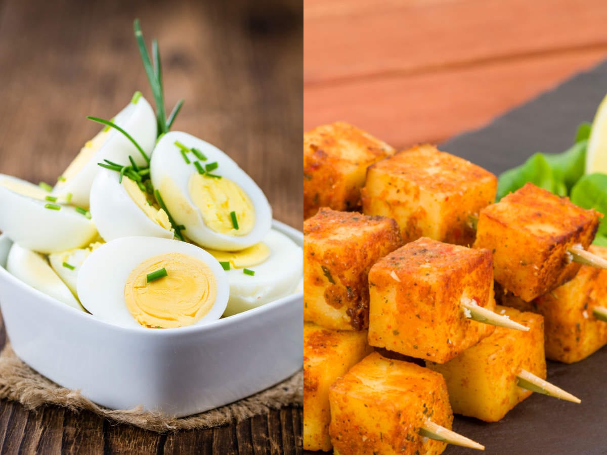 Eggs vs Paneer: Which is a better source of protein and beneficial for weight loss? – Times of India